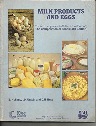 Milk Products and Eggs: Supplement to The Composition of Foods