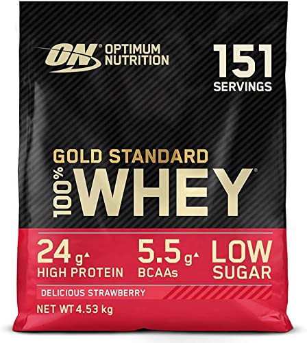 Optimum Nutrition Gold Standard 100% Whey 4.54kg Delicious Strawberry