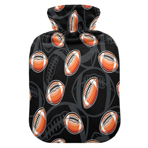 Bolsa de calambres de fútbol americano, bolsa caliente para aliviar el dolor, bolsa de compresión fría, bolsa de agua caliente de 2 litros