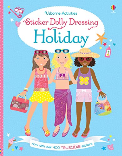 Sticker Dolly Dressing on Holiday