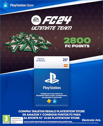 EA SPORTS FC 24 1050 Ultimate Team Points, Playstation Code por email, 2800