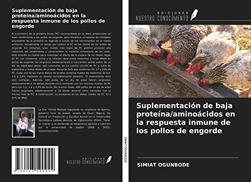 Suplementación de baja proteína/aminoácidos en la respuesta inmune de los pollos de engorde