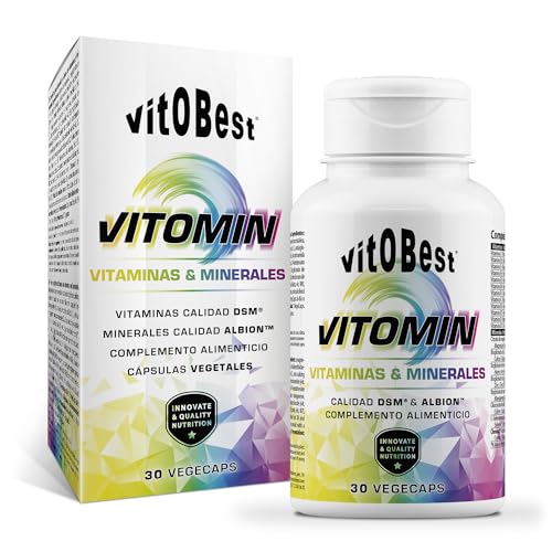 VITOMIN VITAMIN & MINERAL COMPLEX 30 Caps. - Suplementos Alimentación y Suplementos Deportivos - Vitobest