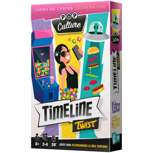 Zygomatic - Timeline Twist Pop Culture - Juego de Cartas en Español