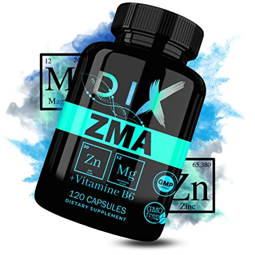 ZMA | 3 Fuentes de Zinc | 3 Fuentes de Magnesio | Vitamina B6 | Diseñado para Atletas | Recuperación Muscular | Óptima Calidad del Sueño