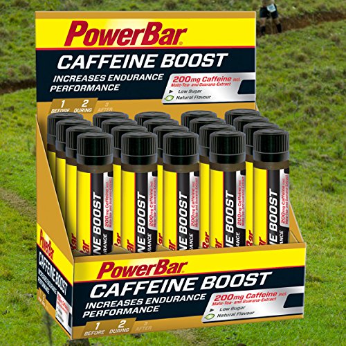 Powerbar Caffeine Boost Ampollas 20 x 25ml - Suplemento con 200 MG de cafeína