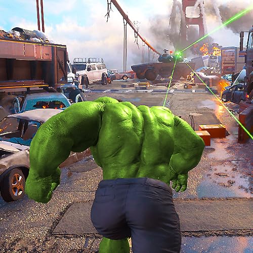 Incredible Hulk Green Monster Grand Marvel Avengers Superhero Muscular Hulk Game